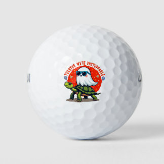 Balles De Golf Inarrêtable Fantôme et Tortue Aventure Design