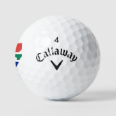 Balles De Golf Indicateur Callaway Supersoft Afrique du Sud (Logo)