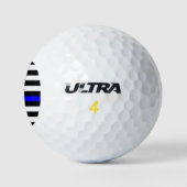 Balles De Golf Indicateur de la ligne bleue mince (États-Unis) (Logo)