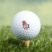 Balles De Golf Indicateur de pays de Serbie (T-shirt Insitu)