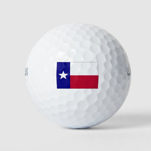 Balles De Golf Indicateur Texas Lone Star (Devant)