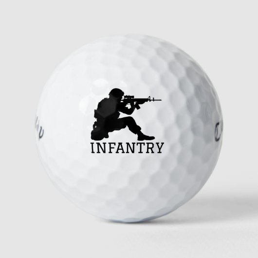 Balles De Golf Infantry Military Golf Gifts! (Devant)