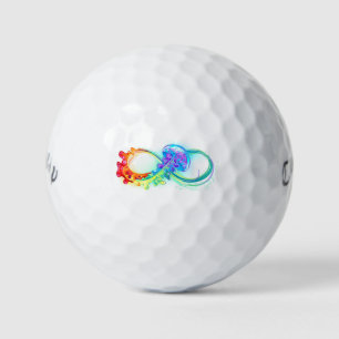 Balles De Golf Infinity avec Rainbow Jellyfish