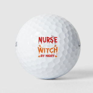 Balles De Golf Infirmière Sugar Skull Stethoscope Médicale Hallow