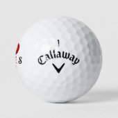 Balles De Golf Initiales de homard | Style de signature amusant (Logo)