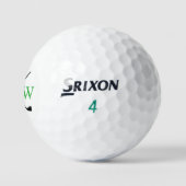 Balles De Golf Initiales simples et élégantes (Logo)