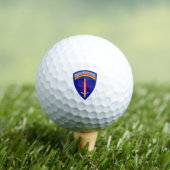 Balles De Golf Insigne Army Europe USAREUR (T-shirt Insitu)