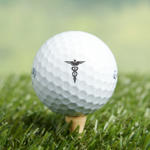 Balles De Golf Insigne Médicale Caduceus