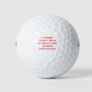 BALLES DE GOLF INSULTER