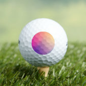 Balles De Golf Iridescente Neon Hot rose Photographie Rainbow Coo (T-shirt Insitu)