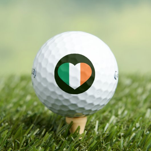 Balles De Golf Irish Heartflag css gbcnt (T-shirt Insitu)