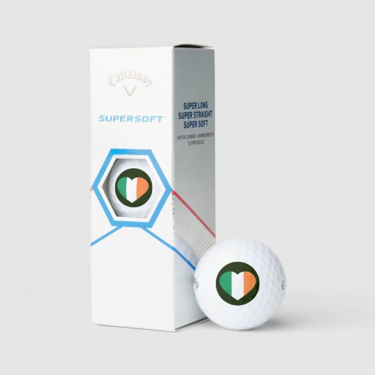 Balles De Golf Irish Heartflag css gbcnt (Conditionnement)