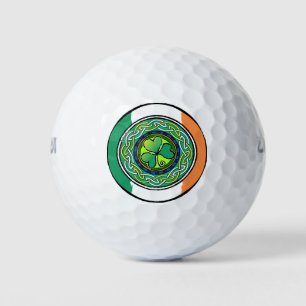 Balles De Golf Irish shamrock