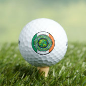 Balles De Golf Irish shamrock (T-shirt Insitu)