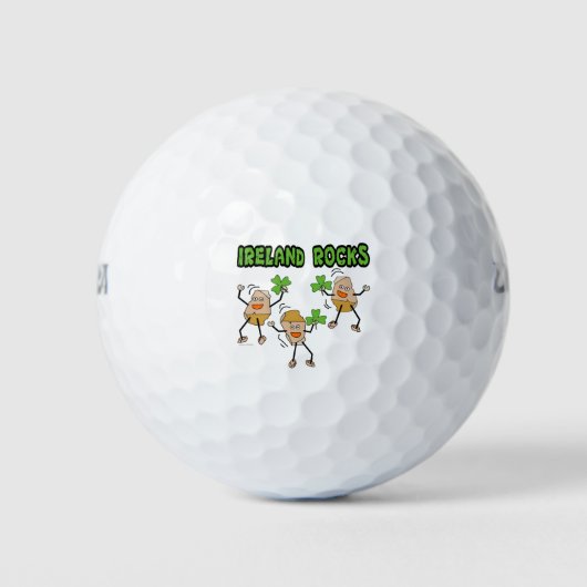 Balles De Golf Irlande Rocks (Devant)