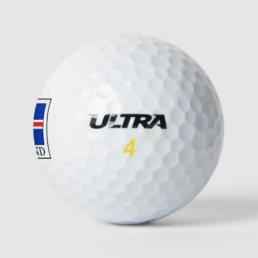 Balles De Golf Islande (Logo)