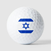 Balles De Golf Israël drapeau patriotique moderne (Recto)