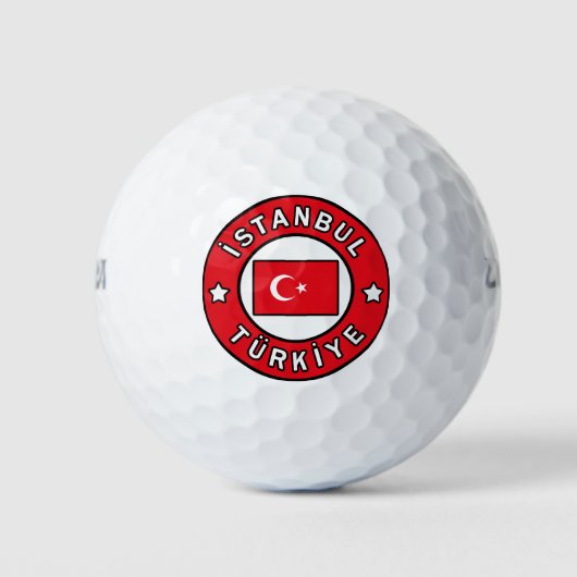 Balles De Golf Istanbul Türkiye (Devant)