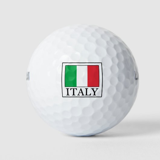 Balles De Golf Italie (Devant)