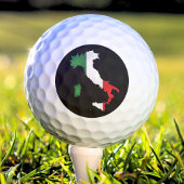 Balles De Golf Italie Drapeau italien Rouge Blanc Vert Italia Car