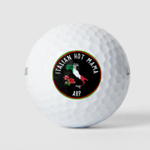 Balles De Golf *~* Italien Hot MAMA Italie Carte Italia