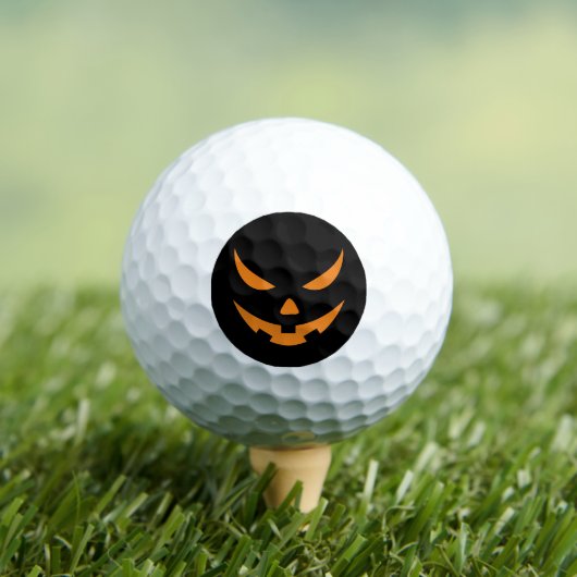 Balles De Golf Jack-o'-lantern Citrouille Orange et Halloween noi (T-shirt Insitu)