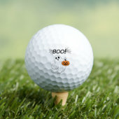 Balles De Golf Jack-o’ lanterne et un fantôme blanc Boo Halloween (T-shirt Insitu)