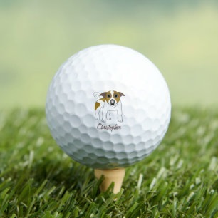 Balles De Golf Jack Russell Chien Design