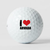 Balles De Golf J'adore Arvada (Recto)