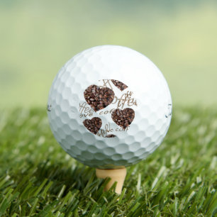 Balles De Golf J'adore le café