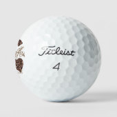 Balles De Golf J'adore le café (Logo)