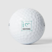 Balles De Golf j'adore l'édition (Devant)