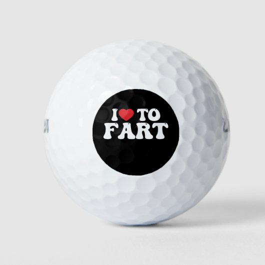 Balles De Golf J'adore Péter Groovy (Devant)