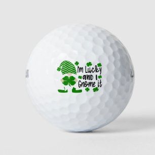 Balles De Golf J'ai de la chance et je pense que c'est drôle la S