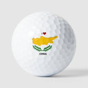 Balles De Golf J'aime Chypre