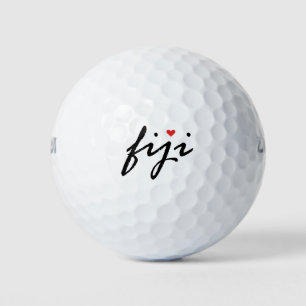 Balles De Golf J'aime Fidji