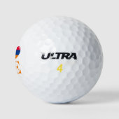 Balles De Golf J'aime l'Arménie (Logo)