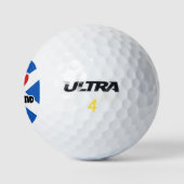 Balles De Golf J'aime l'Écosse (Logo)