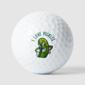 Balles De Golf J'aime les chicelles (Recto)