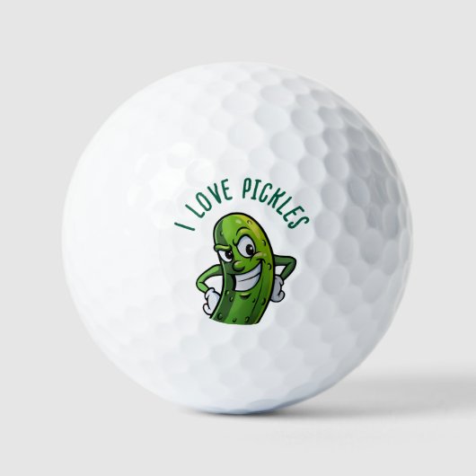 Balles De Golf J'aime les chicelles (Recto)