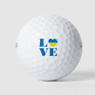 Balles De Golf J'aime l'Ukraine