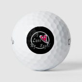 Balles De Golf J'aime mon Ange (Devant)