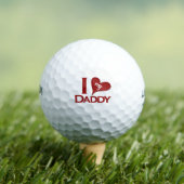 Balles De Golf J'aime mon papa (T-shirt Insitu)