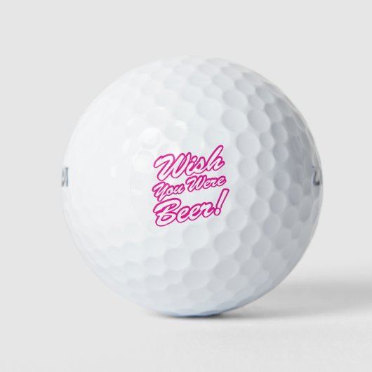 Balles De Golf J'Aimerais Que Tu Sois Bière ! (Devant)