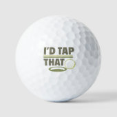 Balles De Golf J'aimerais taper ça (Recto)