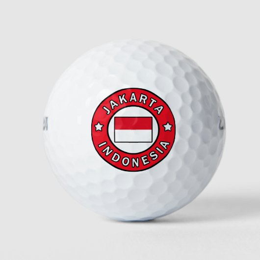 Balles De Golf Jakarta Indonésie (Devant)