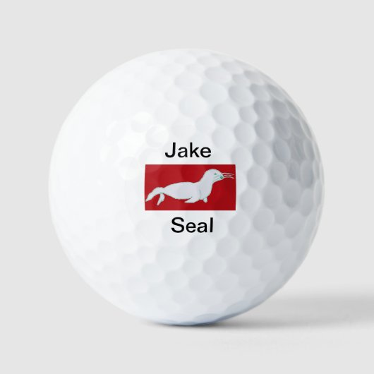 Balles De Golf Jake Seal (Recto)