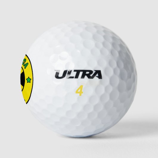 Balles De Golf Jamaïque Irie (Logo)