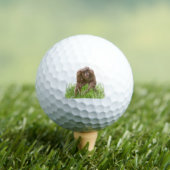 Balles De Golf Jambo Le Chimp Unique Sans Cheveux (T-shirt Insitu)