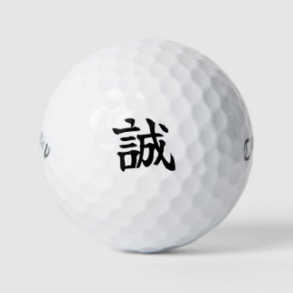 Balles De Golf Japanese KANJI "MAKOTO" Golf ball